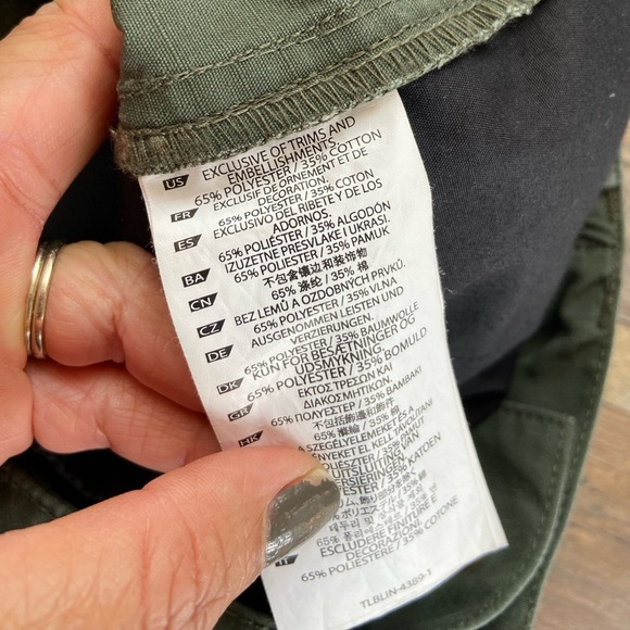 5.11 Tactical Women’s Cargo Pants Size 8 Green Law Enforcement Workwear Straight - Picture 10 of 10